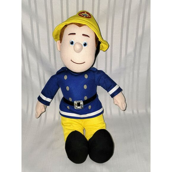 Fireman Sam 18" Soft Plush 2016 RARE Firefighter Prism Art Limited Edition Toy - Picture 1 of 4